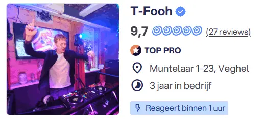 Reviews voor T-Fooh